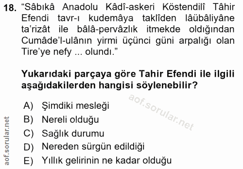 Soru 18