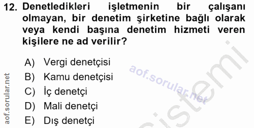 Soru 12