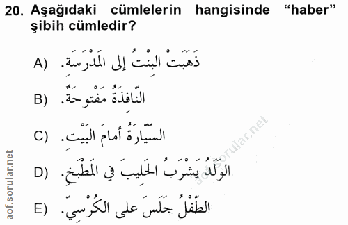 Soru 20
