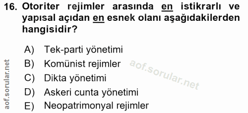 Soru 16