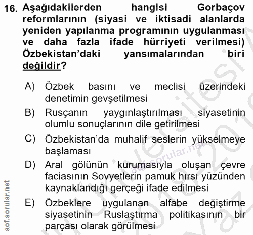 Soru 16