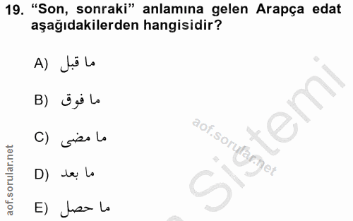 Soru 19