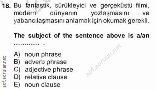 Soru 18
