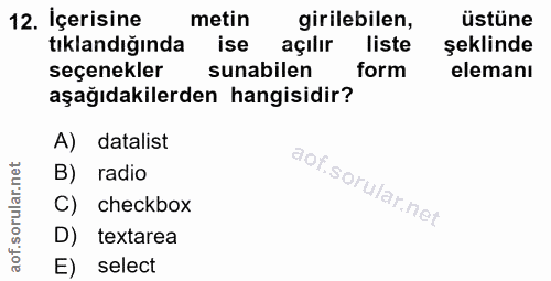 Soru 12