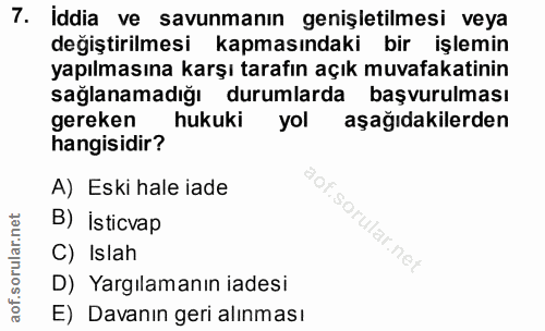 Soru 7