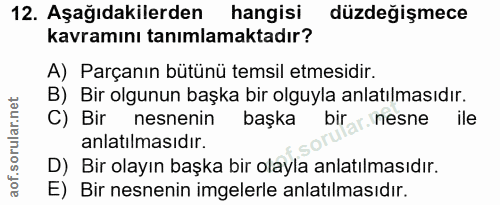 Soru 12