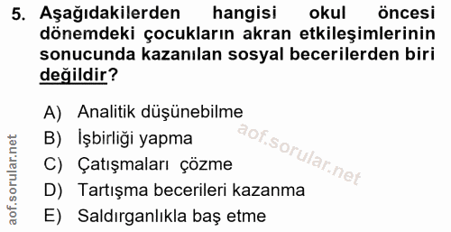 Soru 5