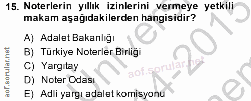 Soru 15
