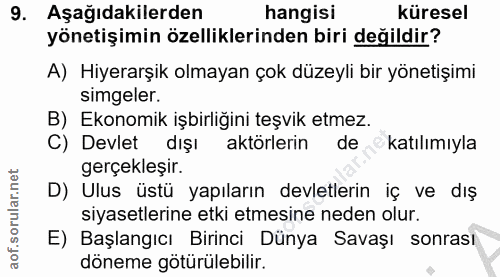 Soru 9