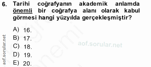 Soru 6