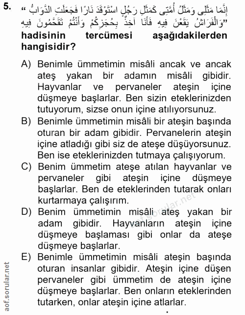 Soru 5