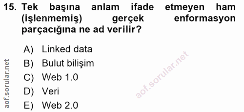 Soru 15