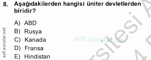 Soru 8