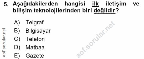 Soru 5