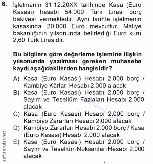 Soru 6