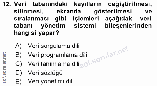 Soru 12