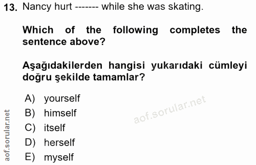 Soru 13