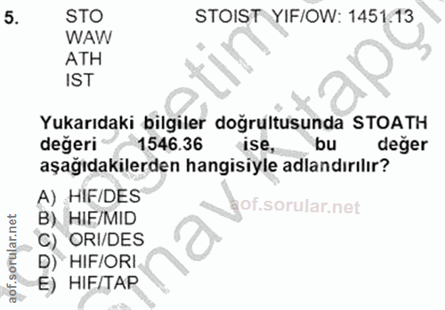 Soru 5