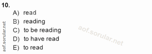 Soru 10