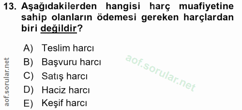 Soru 13