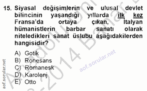 Soru 15