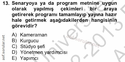 Soru 13
