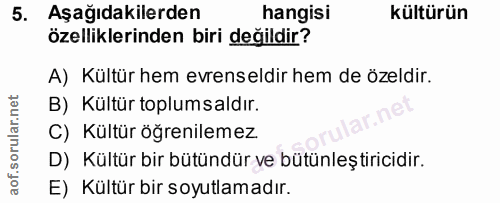 Soru 5