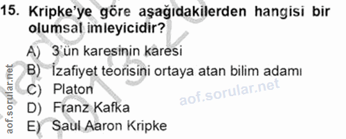 Soru 15