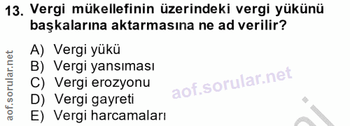 Soru 13