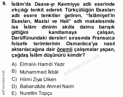 Soru 9