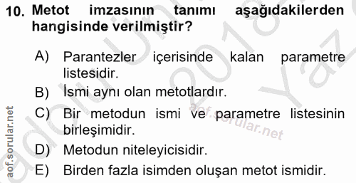 Soru 10
