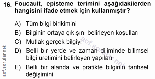 Soru 16