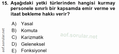 Soru 15