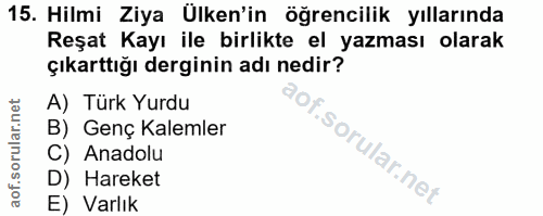 Soru 15