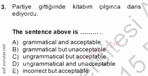 Soru 3