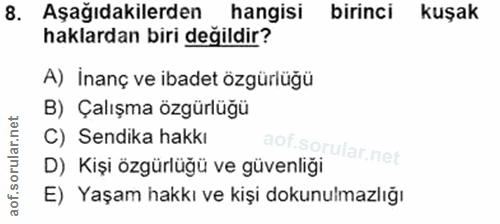 Soru 8
