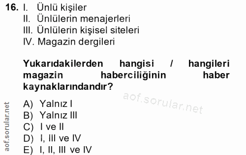 Soru 16