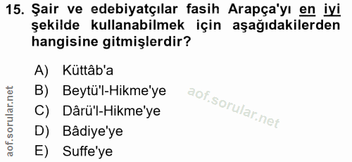 Soru 15