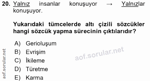 Soru 20