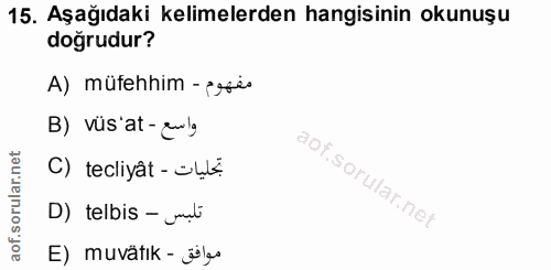 Soru 15