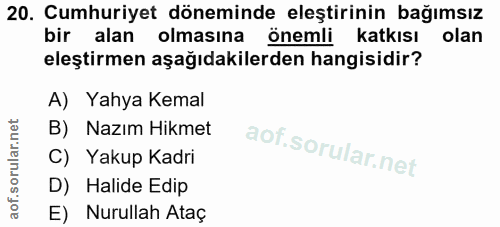 Soru 20