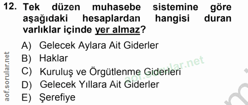 Soru 12
