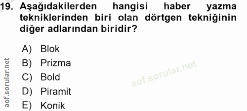 Soru 19