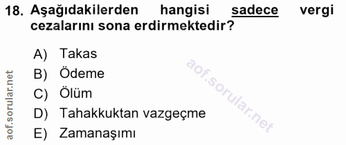 Soru 18