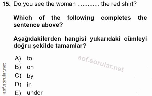 Soru 15