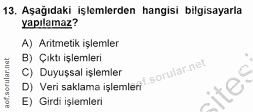 Soru 13