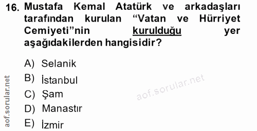 Soru 16