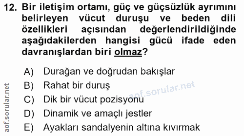 Soru 12