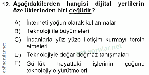 Soru 12