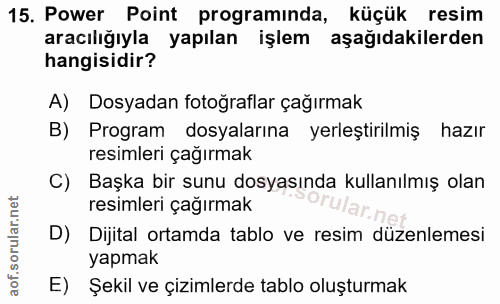 Soru 15